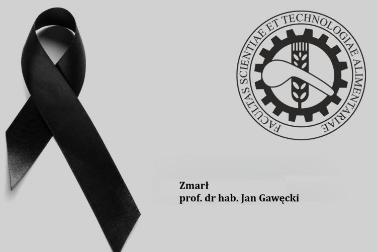 Zmarł prof. dr hab. Jan Gawęcki