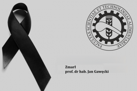 Zmarł prof. dr hab. Jan Gawęcki